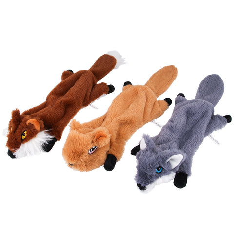 Squeaky Plush Dog Chew Toy